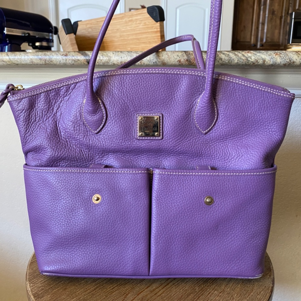 Dooney Bourke Lilac Bag - Picture 3 of 7